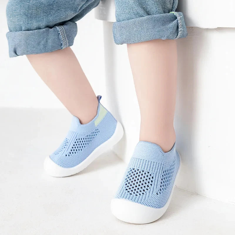 Chaussure souple pour bébé- Chaussure décontractée en maille