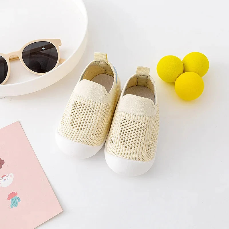Chaussure souple pour bébé- Chaussure décontractée en maille