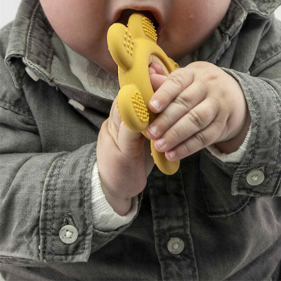 Anneau de dentition réfrigéré : Calme les gencives avec douceur