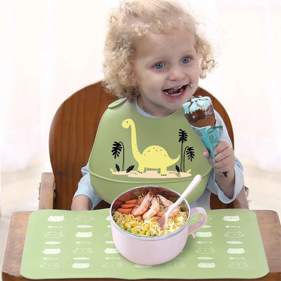 Bavoir bébé- Confort et protection ultime pour chaque repas!