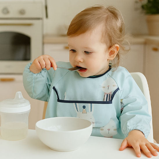 Bavoir bébé- Anti-bavouille confort et style