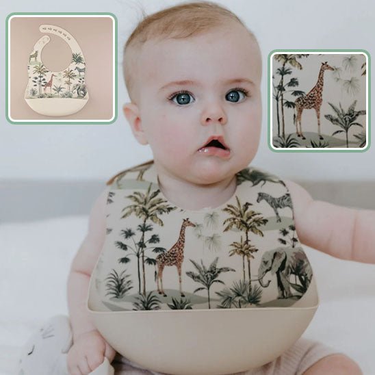 Bavoir bebe - Ajustable en couleur d'été - Bbmiia