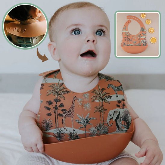 Bavoir bebe - Ajustable en couleur d'été - Bbmiia