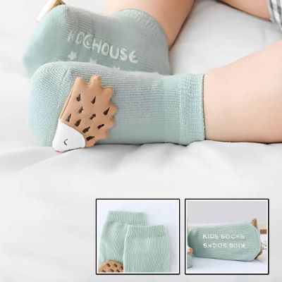 Chaussettes antidérapantes bébé - Lot de 3 paires de chausson - Bbmiia