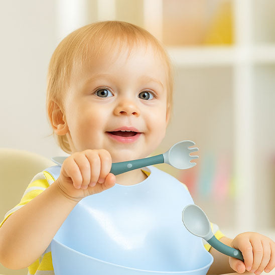 Couvert bebe- Ergonomique et flexible