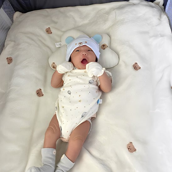 Couverture bebe - En velours corail pour des nuits douces - Bbmiia