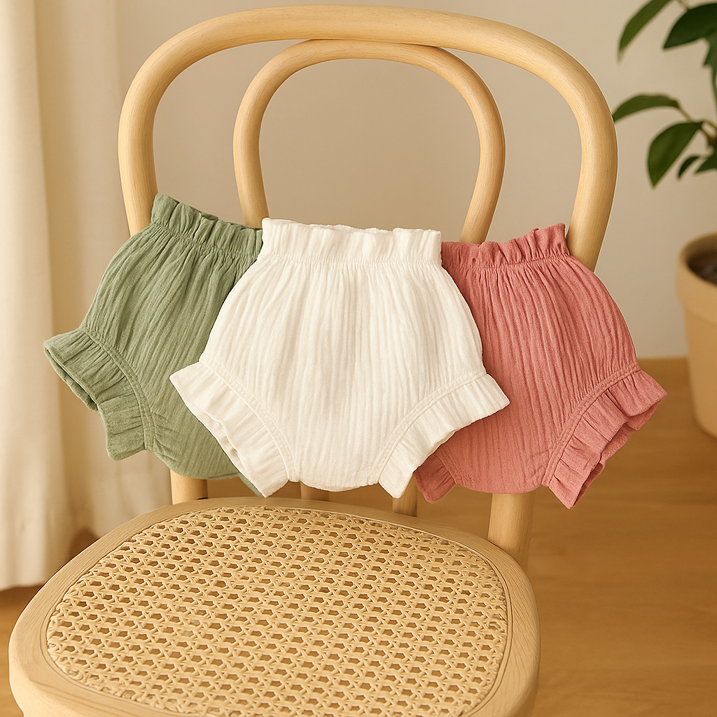 Culotte fille- Lot de 3 ultra douce et stylée - Bbmiia