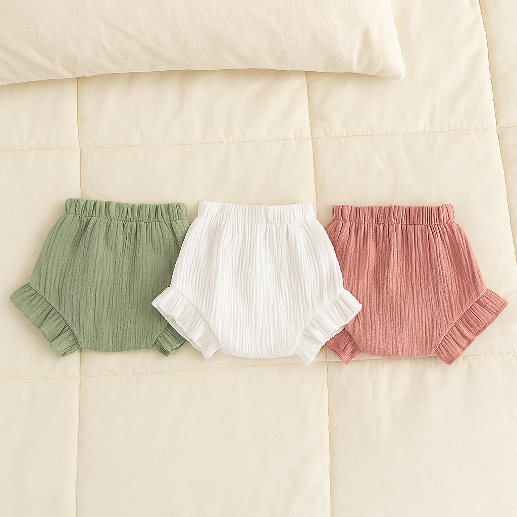 Culotte fille- Lot de 3 ultra douce et stylée - Bbmiia