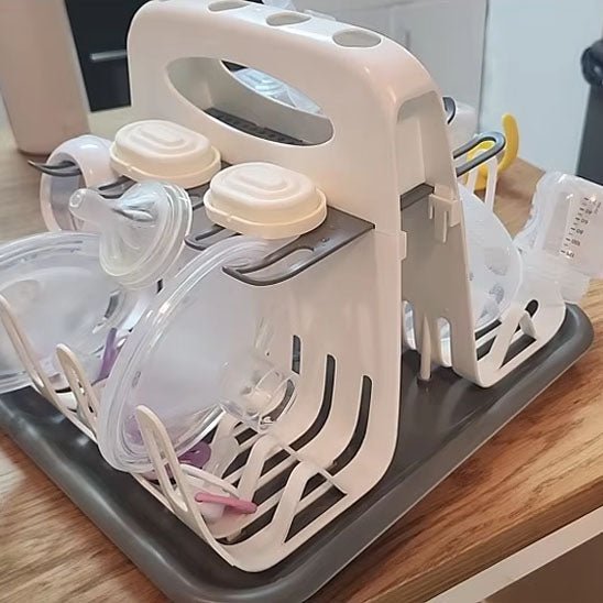 Egouttoir Biberon - Compact et hygiénique séchage rapide - Bbmiia