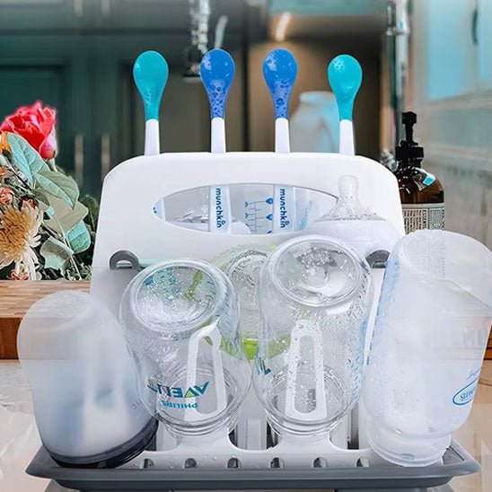 Egouttoir Biberon - Compact et hygiénique séchage rapide - Bbmiia