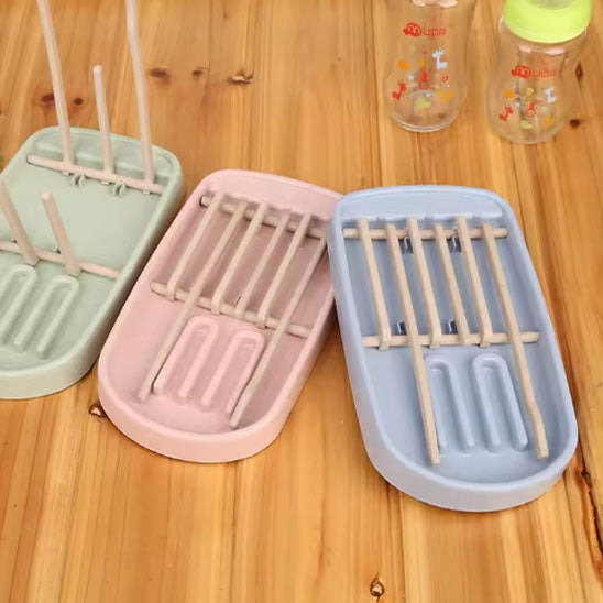 Egouttoir biberon – Lot de 3 egouttoirs pour sécher les biberons de bébé