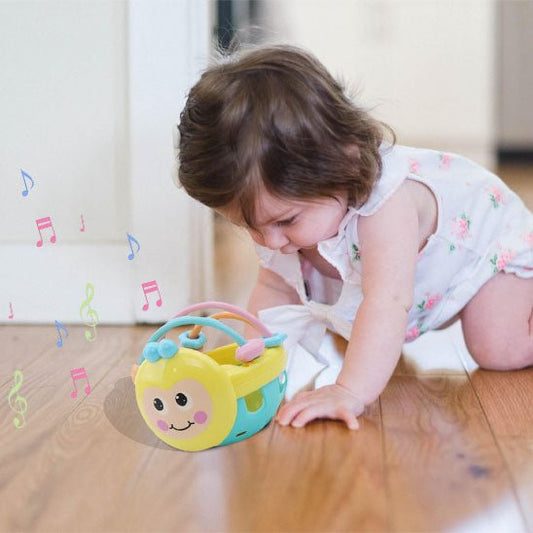 Hochet bebe - Jouet en caoutchouc pour bébé - Bbmiia