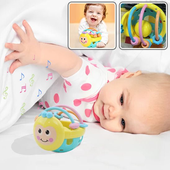 Hochet bebe - Jouet en caoutchouc pour bébé - Bbmiia