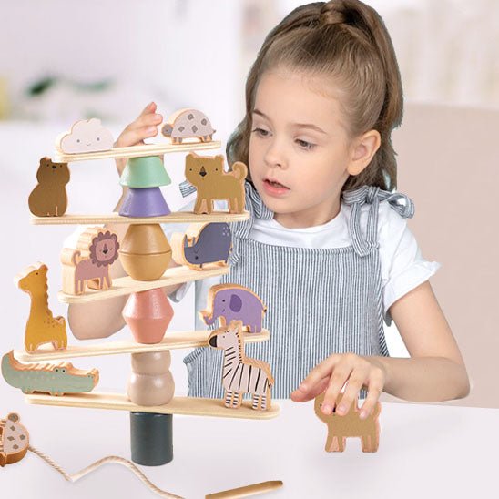 Jouet bebe - Ensemble de jeu en bois - Bbmiia