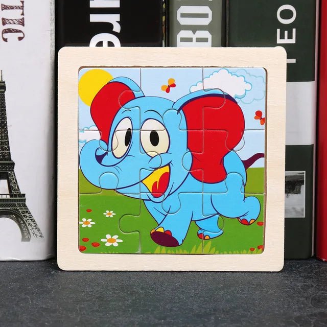 Jouet bebe - Puzzle 3D en bois - Bbmiia