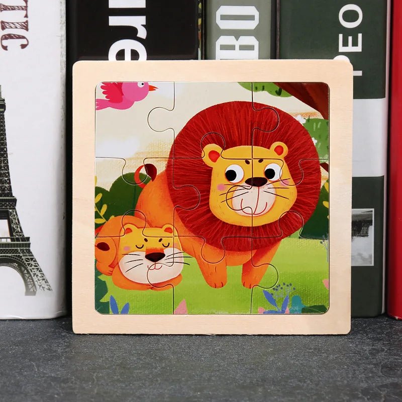 Jouet bebe - Puzzle 3D en bois - Bbmiia