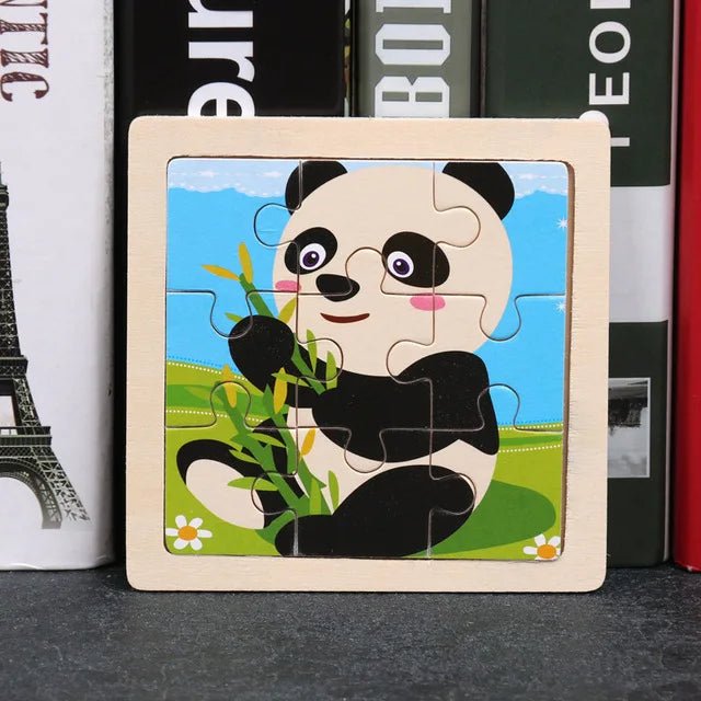 Jouet bebe - Puzzle 3D en bois - Bbmiia