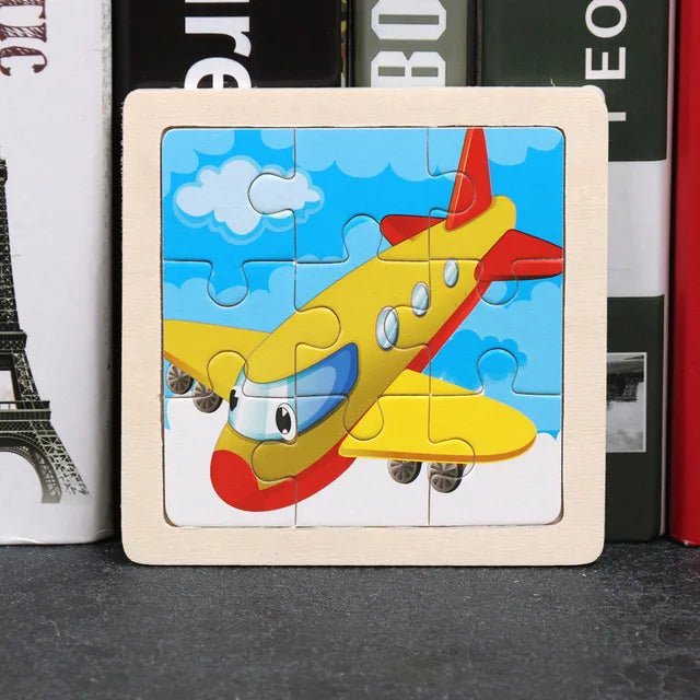 Jouet bebe - Puzzle 3D en bois - Bbmiia