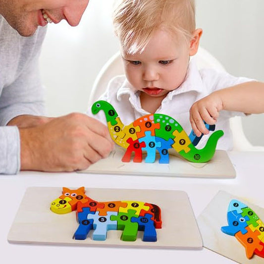 Puzzle enfant éducatif – Apprendre en s'amusant