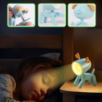 Bebe veilleuse- Lampe pliante en forme animal - Bbmiia