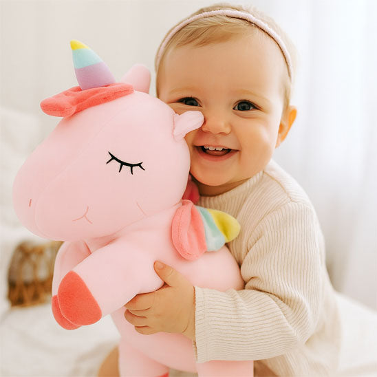 Licorne peluche- Compagnon magique pour bébé et cadeau naissance
