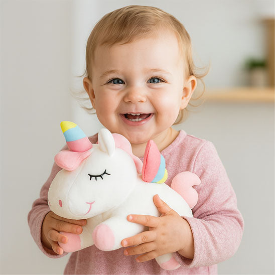 Licorne peluche- Compagnon magique pour bébé et cadeau naissance
