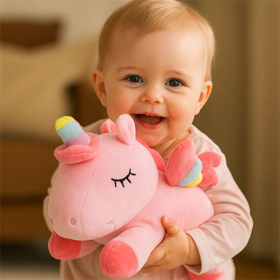 Licorne peluche- Compagnon magique pour bébé et cadeau naissance