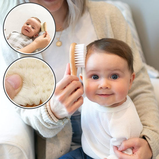 Peigne à cheveux- Ensemble de peigne pour bébé - Bbmiia