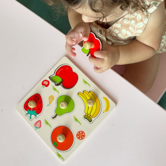Puzzle Bebe Montessori- Ăveil et Apprentissage Sensoriel