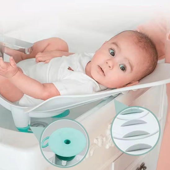 Siège de bébé pour le bain- Siège de lavabo portatif - Bbmiia
