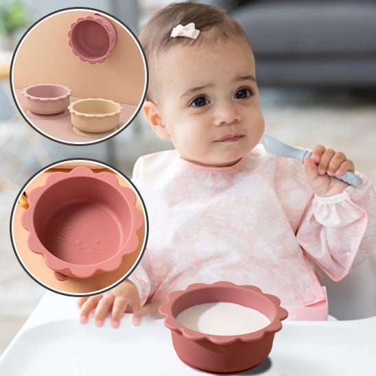 Assiette bebe - lionceau bol en ventouse - Bbmiia