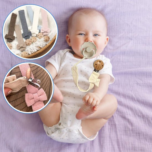 Attache tétine/suce - L'accesoire sécurisé pour bébé - Bbmiia