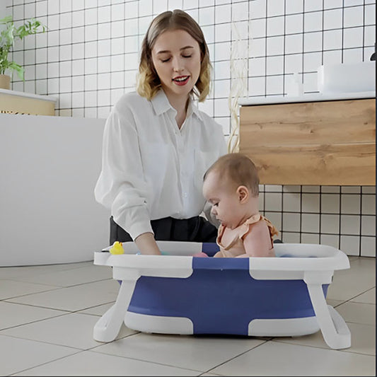 Baignoire bébé pliable- Compacte et sécurisée