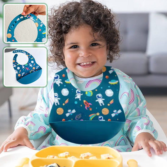 Bavoir bebe- Ajustable en couleur d'été - Bbmiia
