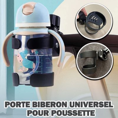 Accessoire bebe- Porte biberon réglable pour poussette - Bbmiia
