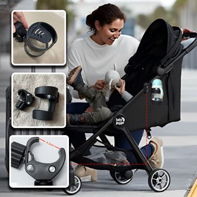Accessoire bebe- Porte biberon réglable pour poussette - Bbmiia