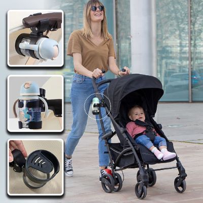 Accessoire bebe- Porte biberon réglable pour poussette - Bbmiia