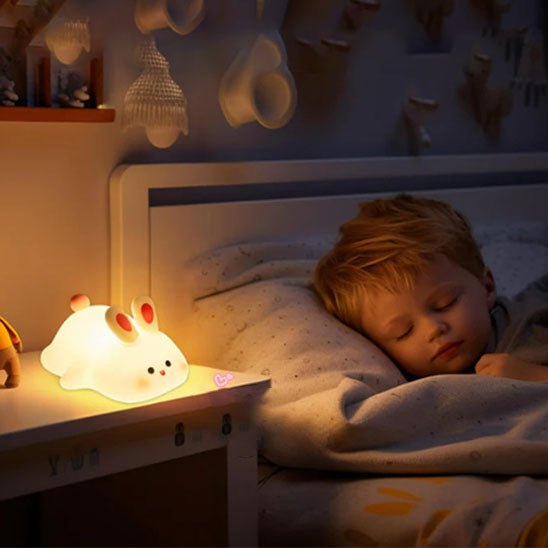 Bebe veilleuse - Veilleuse Lapin en silicone - Bbmiia