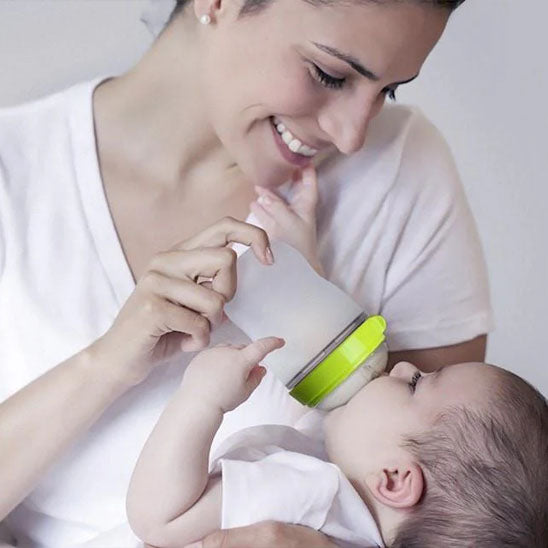 Biberon bebe- Bouteille en silicone
