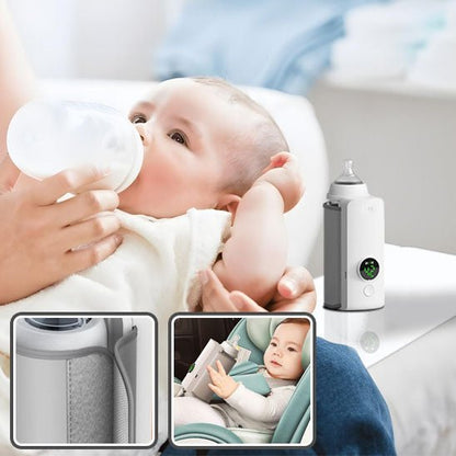 Chauffe - biberon portable - rechargeable sans fil - Bbmiia