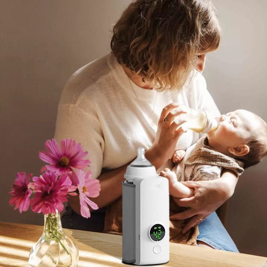Chauffe - biberon portable - rechargeable sans fil - Bbmiia