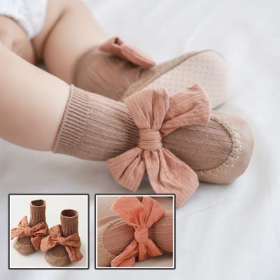 Chaussette antidérapante bébé - Doriane chaussures souples - Bbmiia