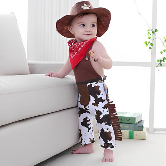 Déguisement bebe- Costume cobow pour garçon
