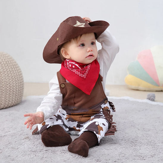 Déguisement bebe- Costume cobow pour garçon