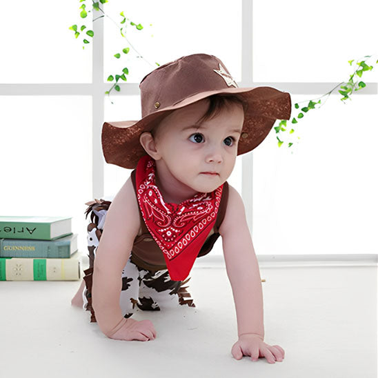 Déguisement bebe- Costume cobow pour garçon