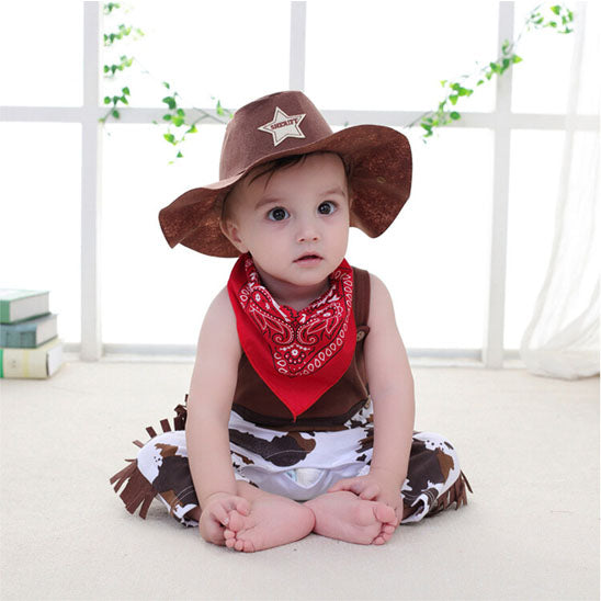 Déguisement bebe- Costume cobow pour garçon