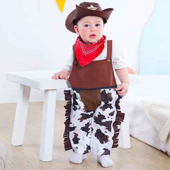 Déguisement bebe- Costume cobow pour garçon