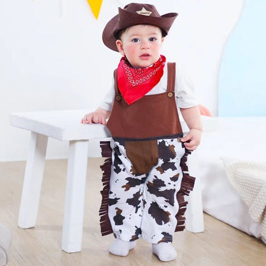 Déguisement bebe - Costume cobow pour garçon - Bbmiia