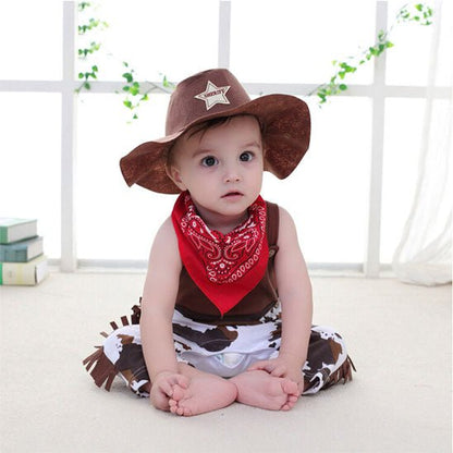 Déguisement bebe - Costume cobow pour garçon - Bbmiia