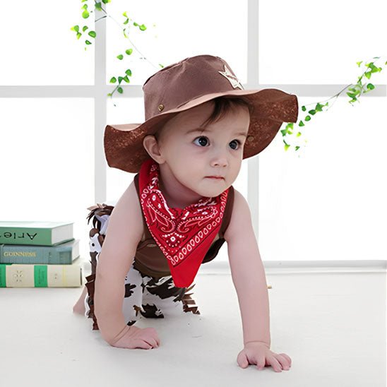 Déguisement bebe - Costume cobow pour garçon - Bbmiia